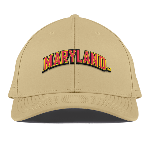 University of Maryland "Maryland Block" Curved Elite Desert