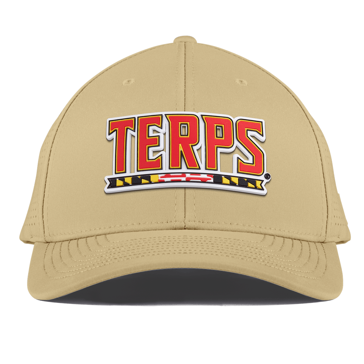 University of Maryland "Maryland Terps" Curved Elite Desert
