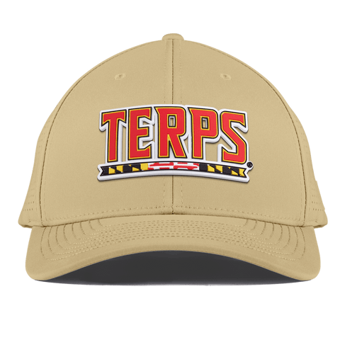 University of Maryland "Maryland Terps" Curved Elite Desert
