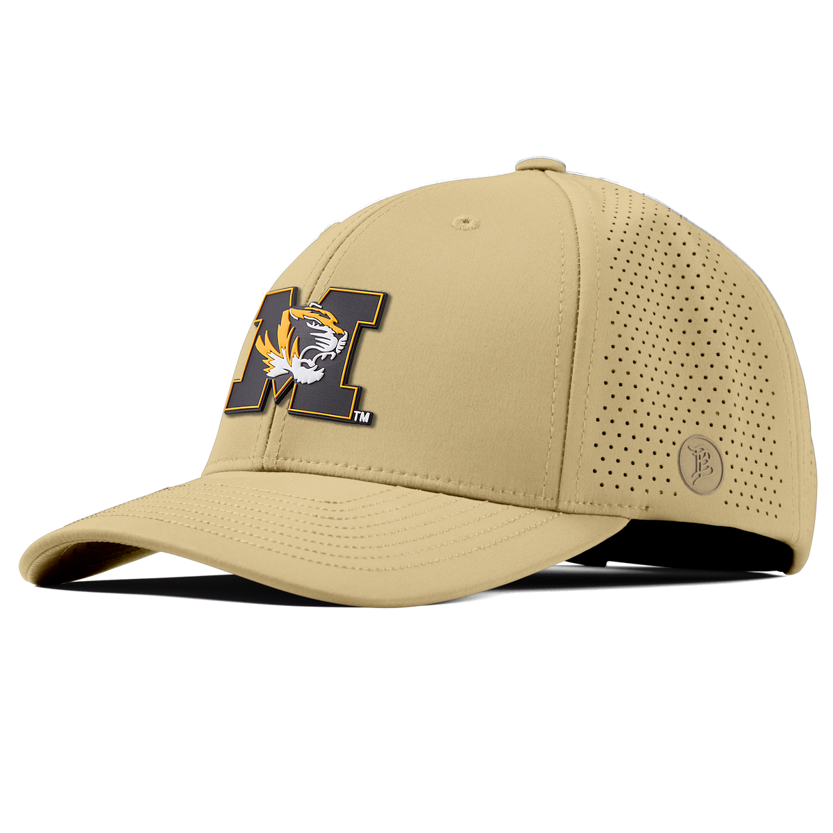 University of Missouri "Missouri M Team Logo" Curved Elite Desert