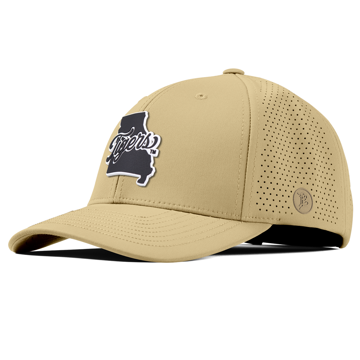 University of Missouri "Missouri Tigers State Script" Curved Elite Desert