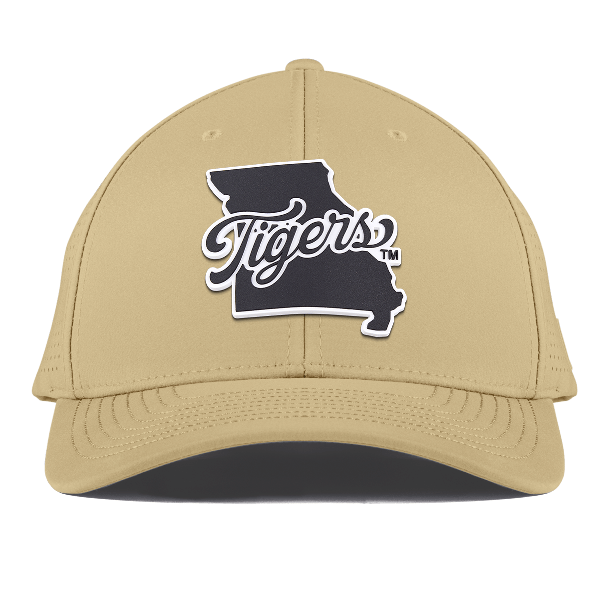 University of Missouri "Missouri Tigers State Script" Curved Elite Desert