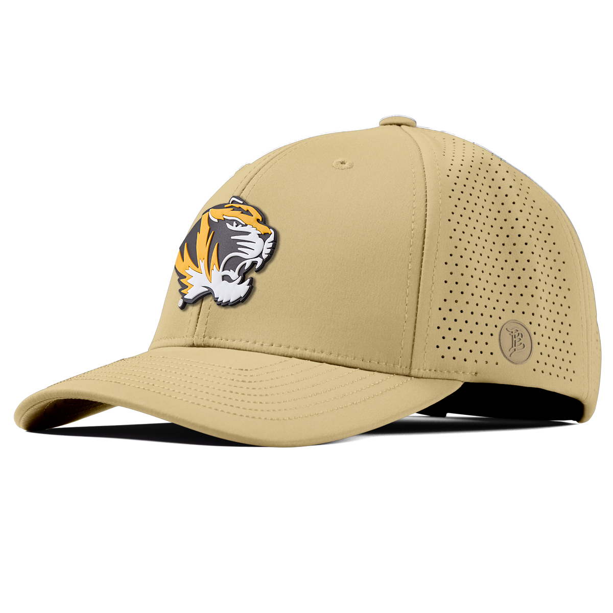 University of Missouri "Missouri Tigers Team Logo" Curved Elite Desert