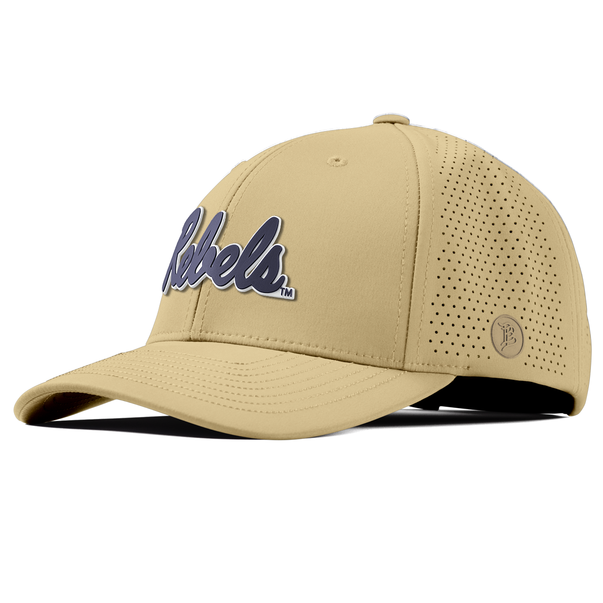 University of Mississippi "Ole Miss Navy Rebels" Curved Elite Desert