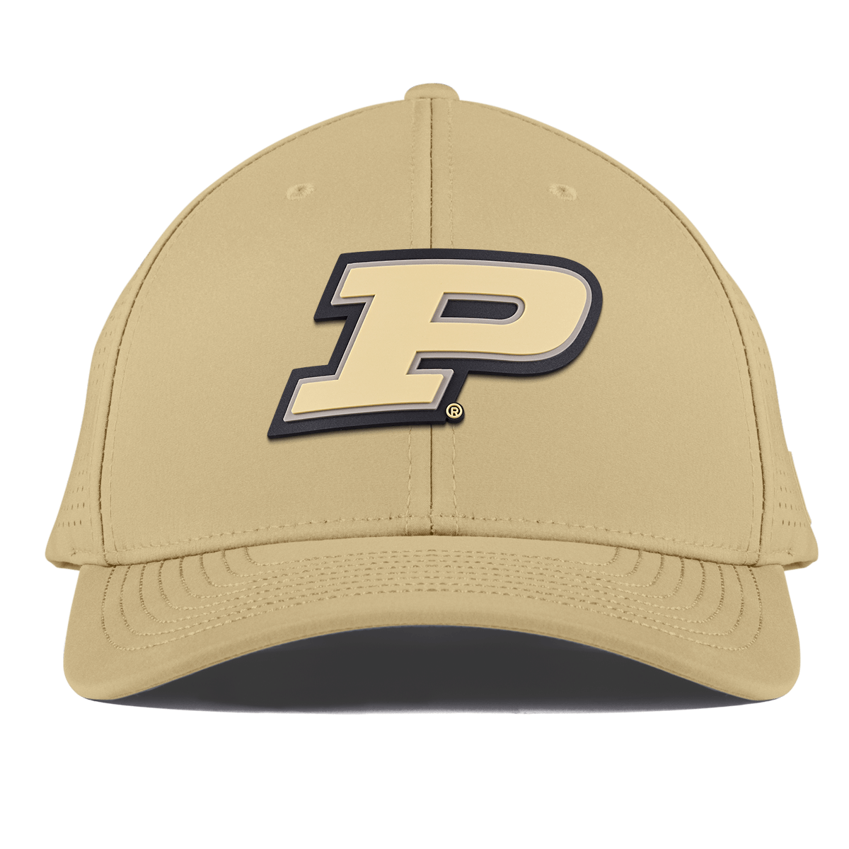 Purdue University "Purdue Block" Curved Elite Desert