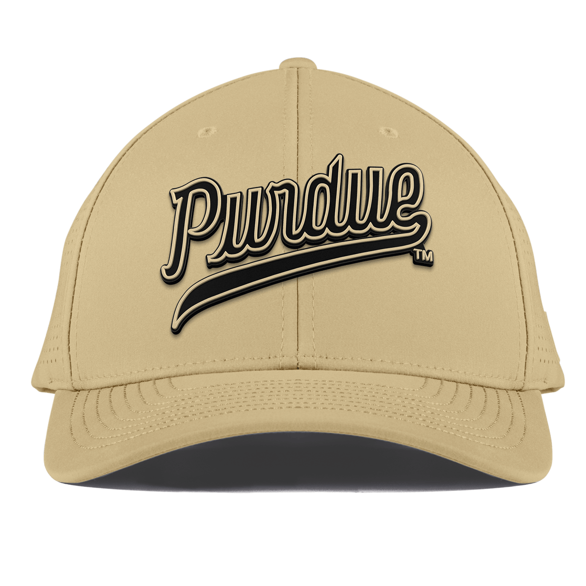 Purdue University "Purdue Script" Curved Elite Desert