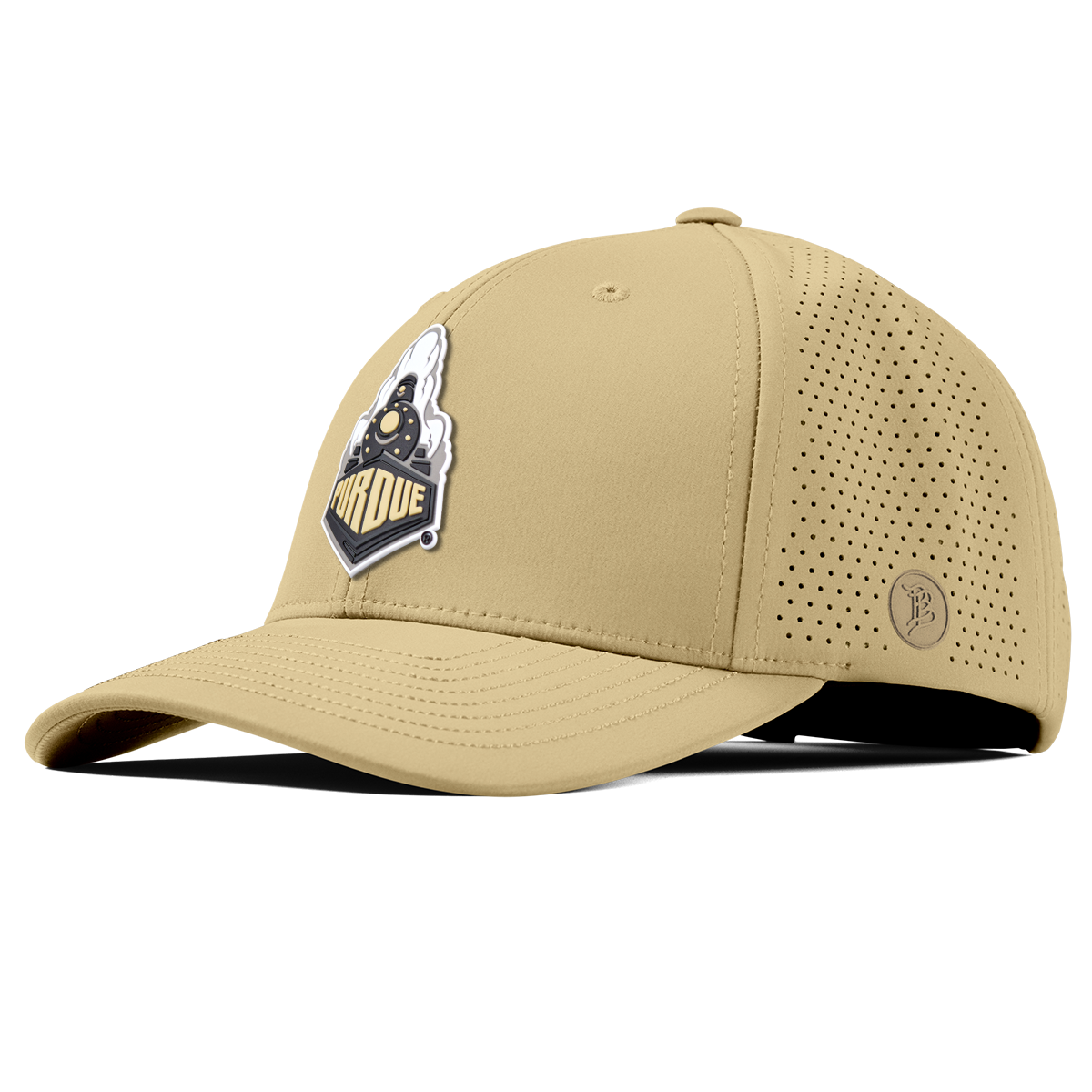 Purdue University "Purdue Team Logo" Curved Elite Desert
