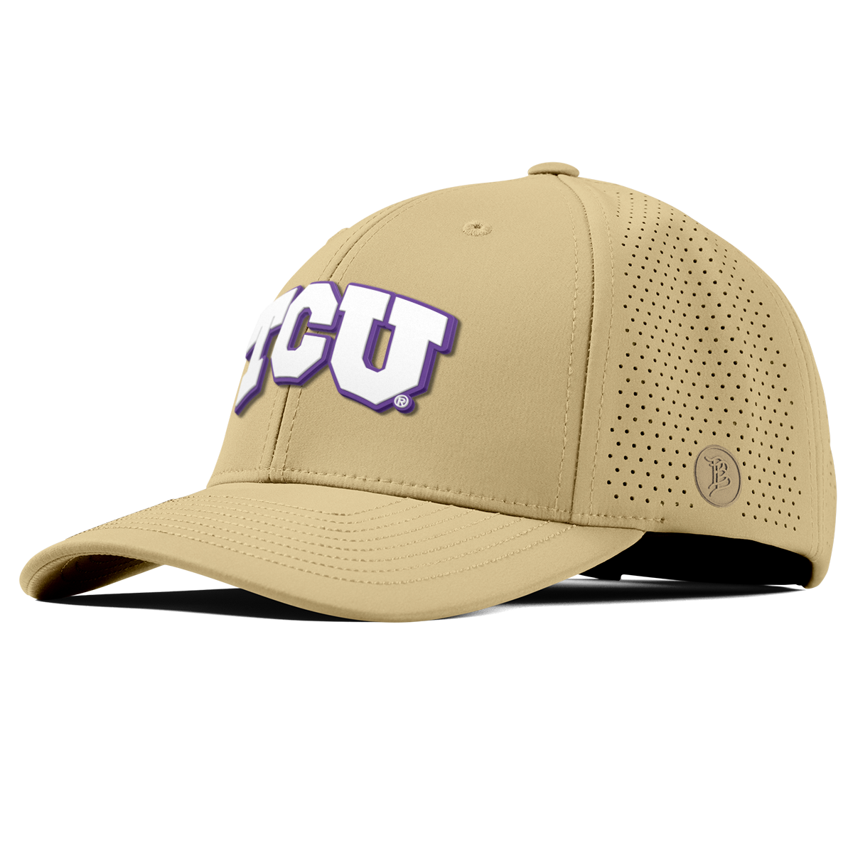 Texas Christian University "TCU Block" Curved Elite Desert