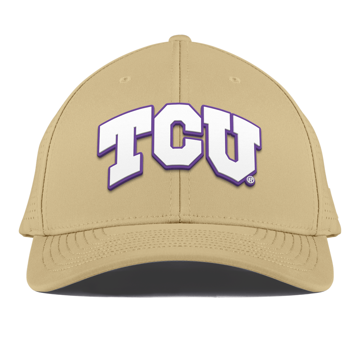 Texas Christian University "TCU Block" Curved Elite Desert