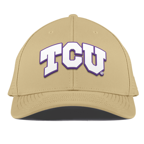 Texas Christian University "TCU Block" Curved Elite Desert