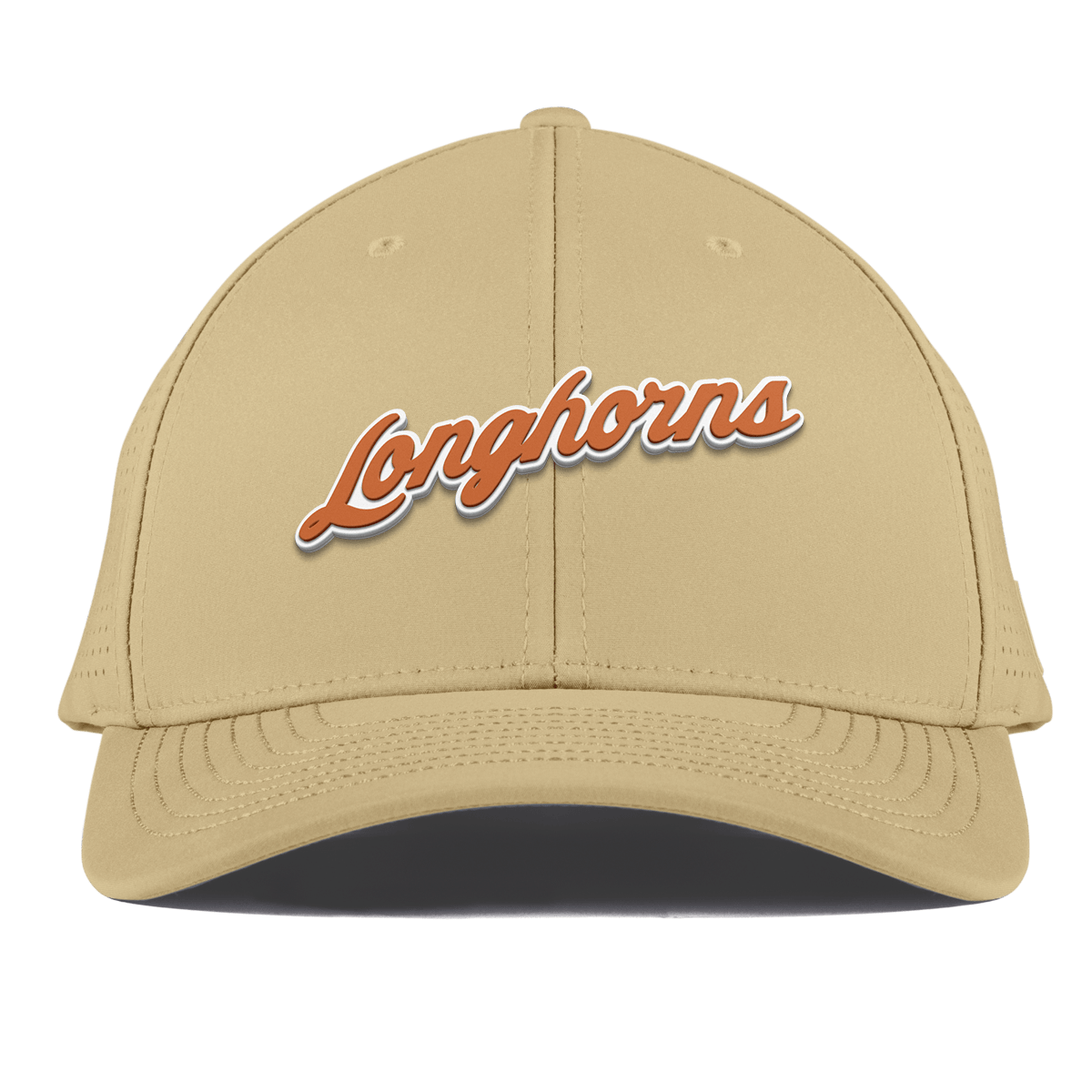 University of Texas "Texas Longhorn Script" Curved Elite Desert