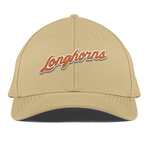 University of Texas "Texas Longhorn Script" Curved Elite Desert