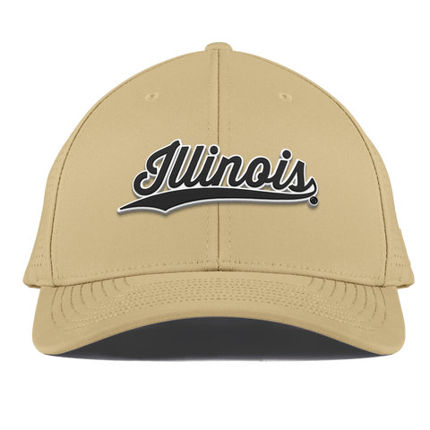 University of Illinois "Vintage Illinois Script" Curved Elite Desert
