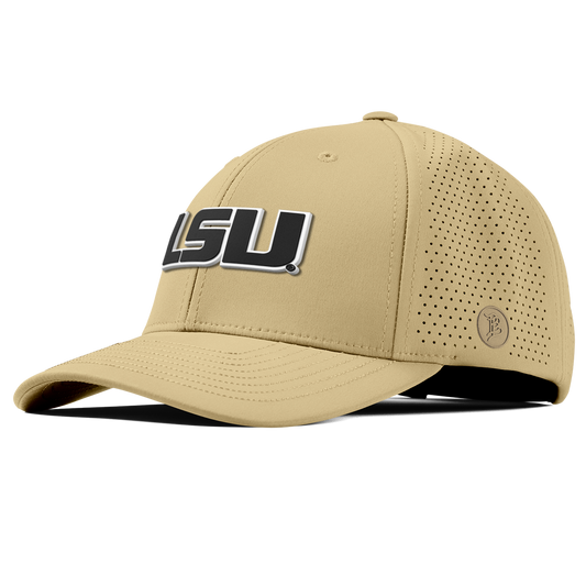 Louisiana State University "Vintage LSU Block" Curved Elite Desert
