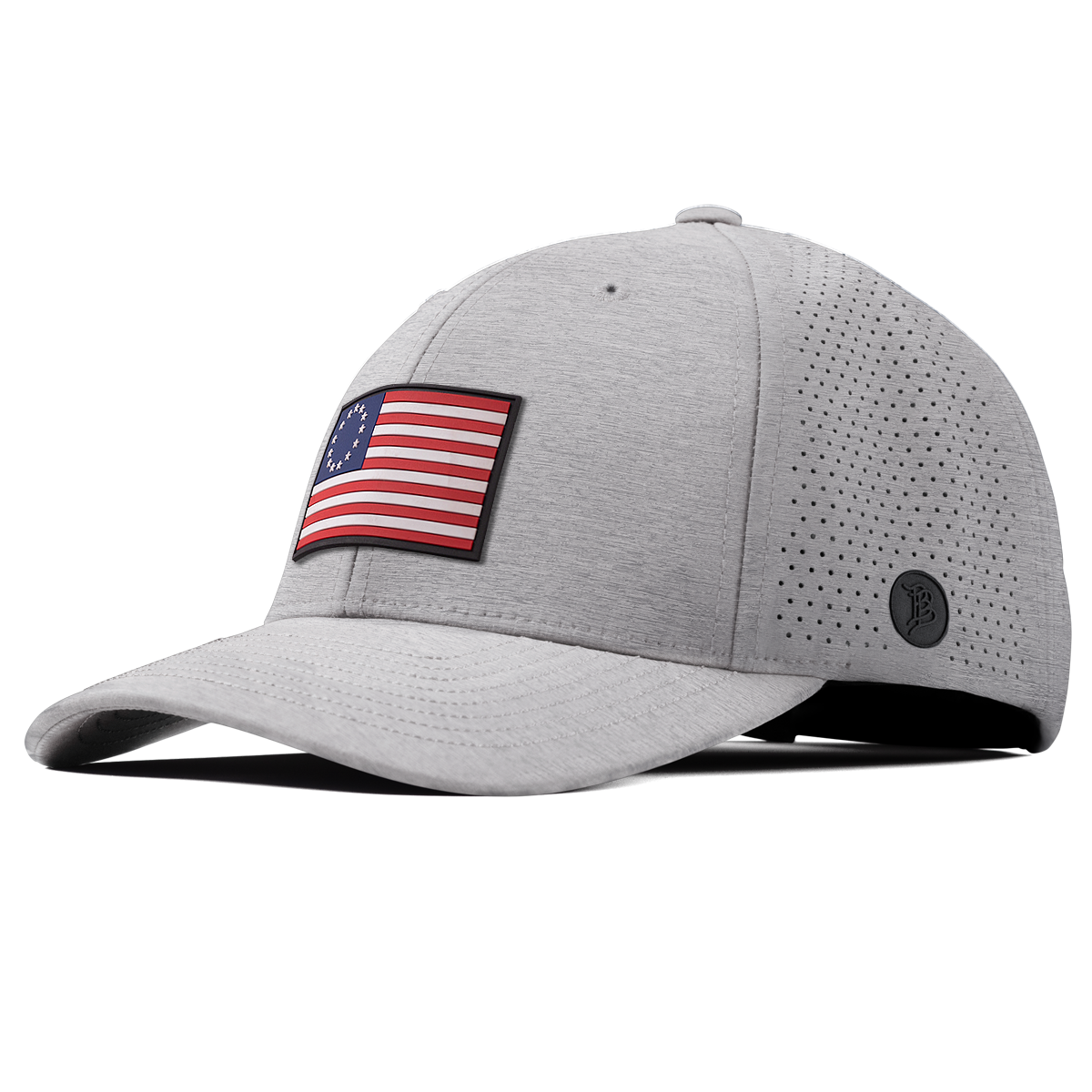 1776 PVC Elite Curved Heather Gray