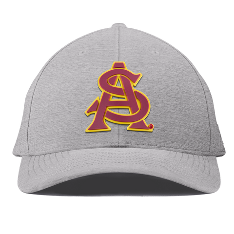 Arizona State University "ASU Baseball and Gold" Curved Elite Heather Gray