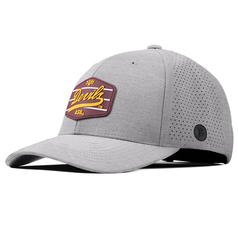 Arizona State University "ASU Devils Maroon" Curved Elite Heather Gray