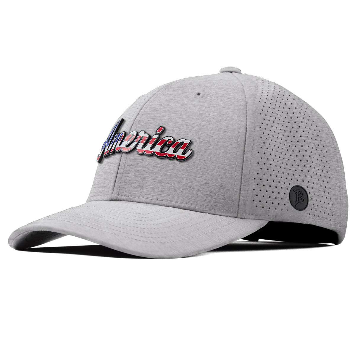 America Elite Curved Heather Gray