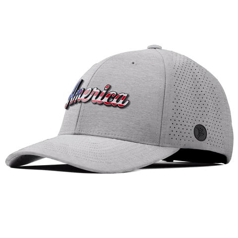 America Elite Curved Heather Gray