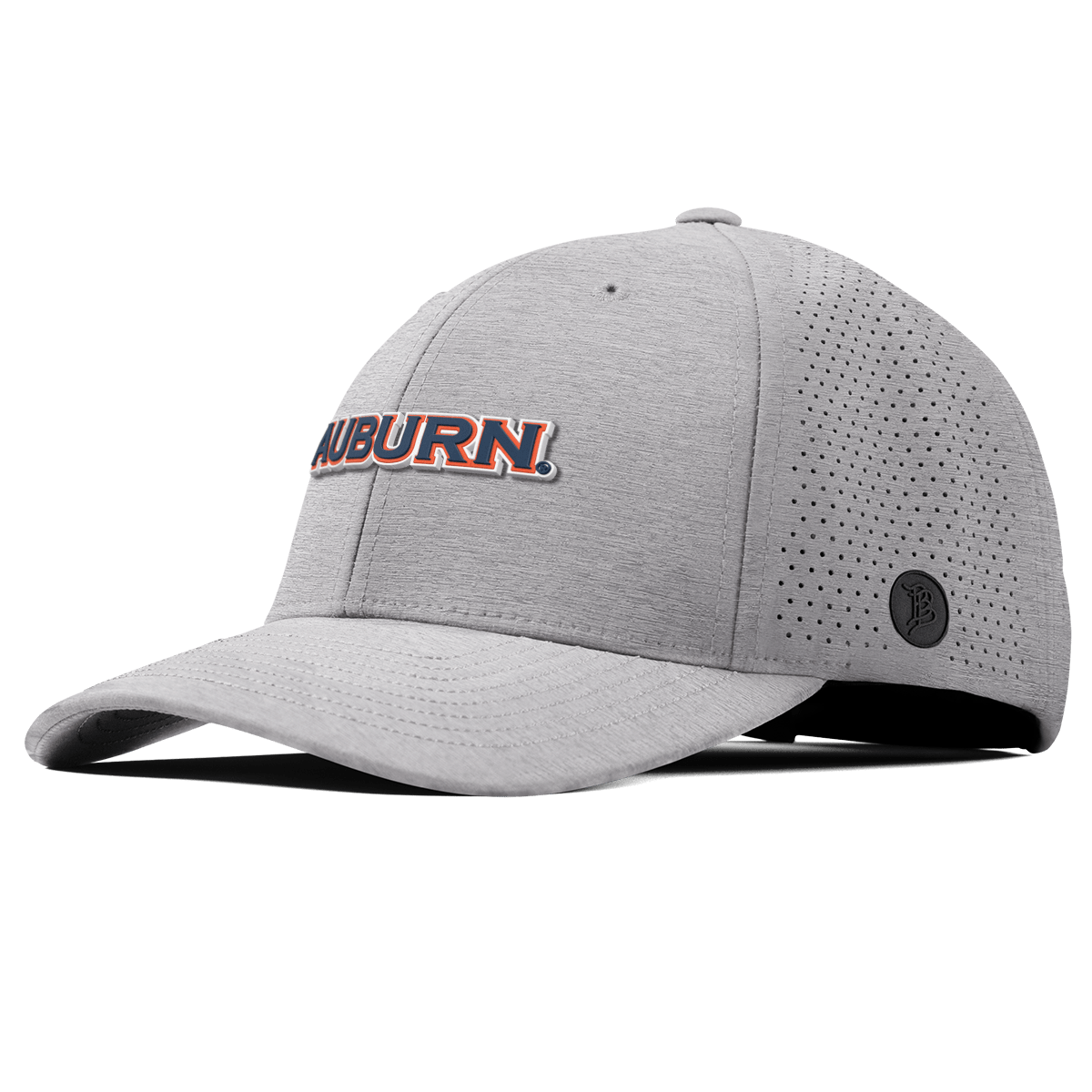 Auburn University "Auburn Block" Curved Elite Heather Gray