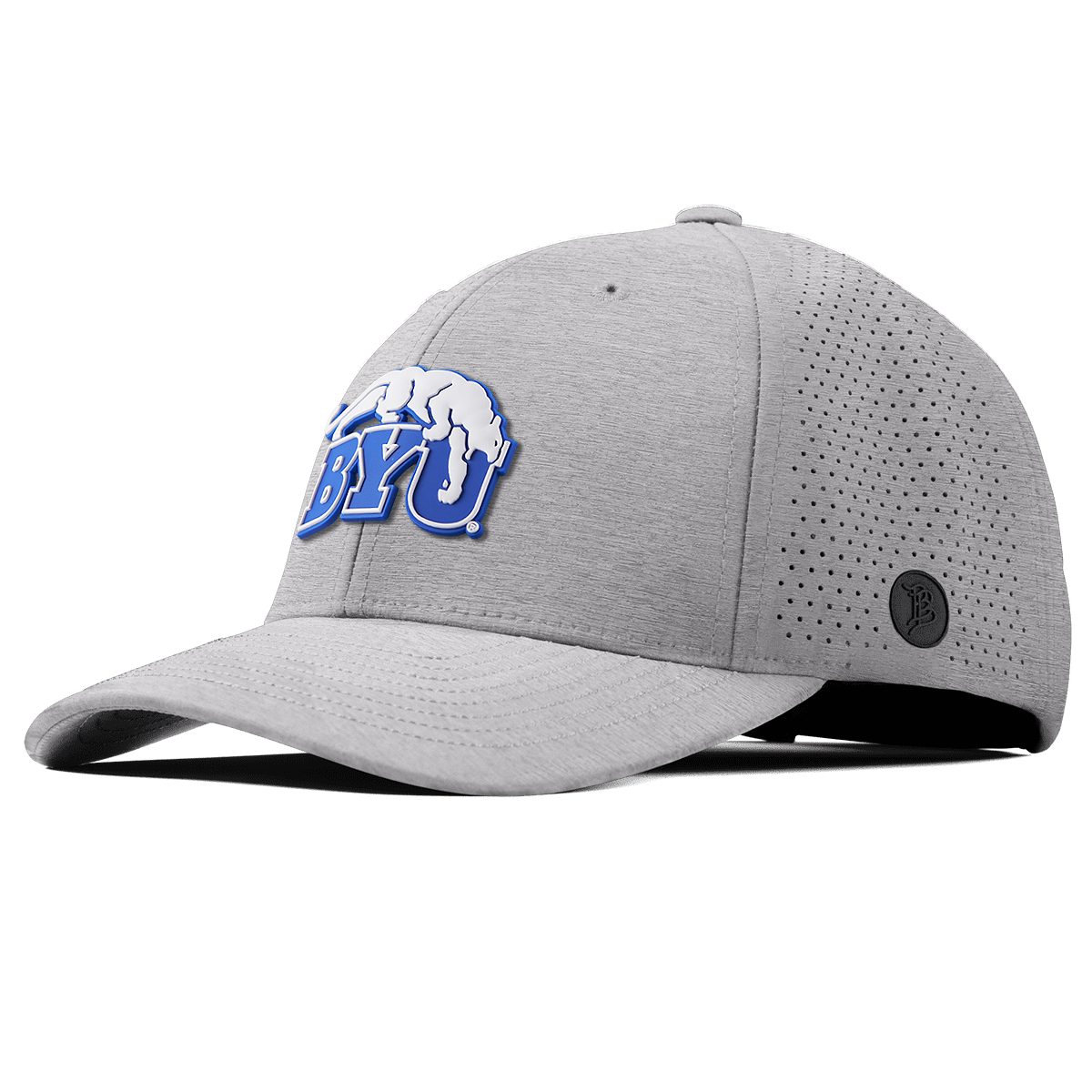 BYU "BYU Cougars" Elite Curved Heather Gray