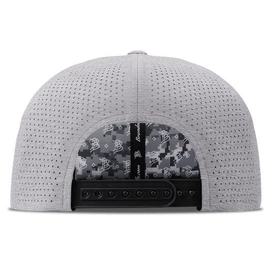 North Carolina 12 Elite Curved Back Heather Gray
