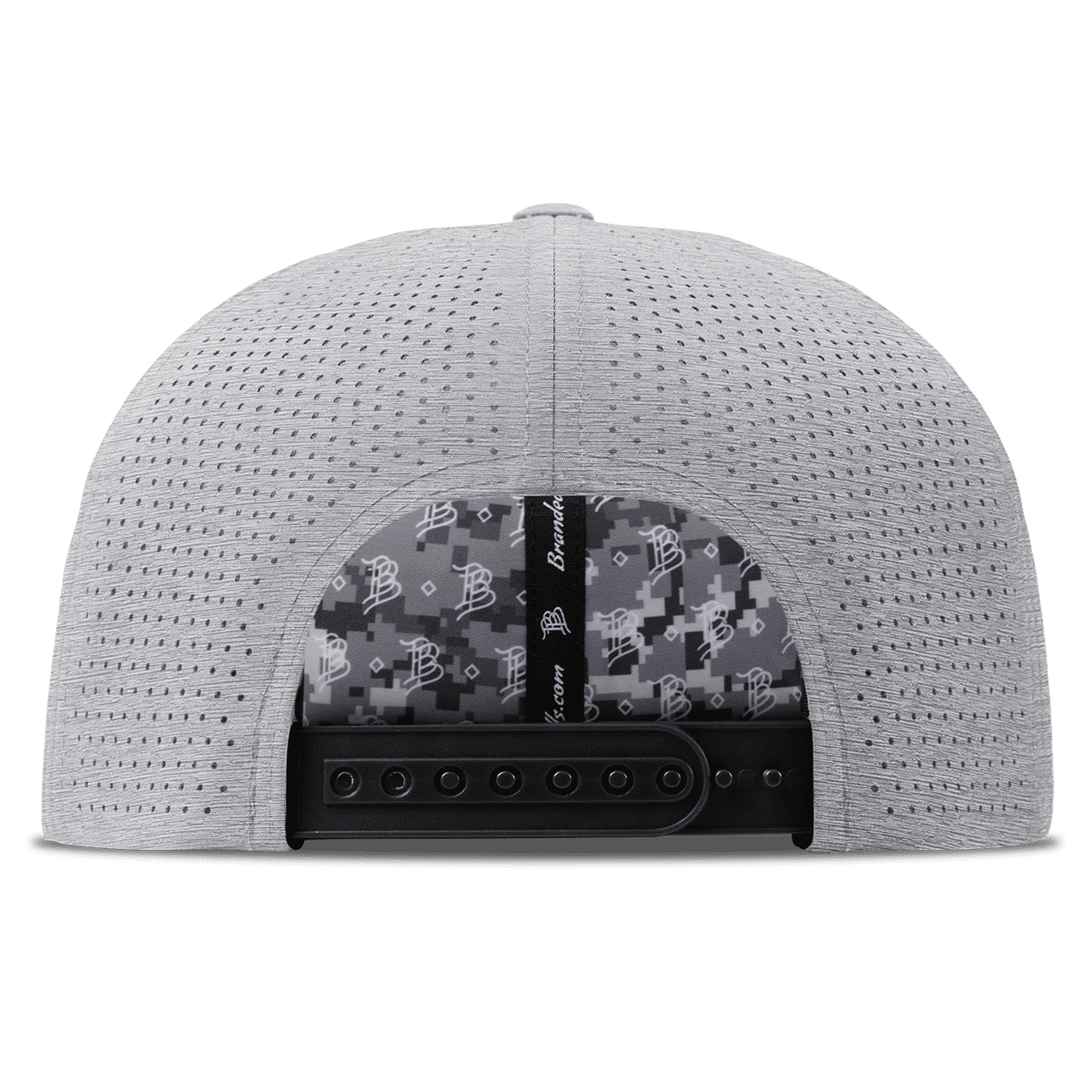 Georgia Patriot Series Elite Curved Back Heather Gray 