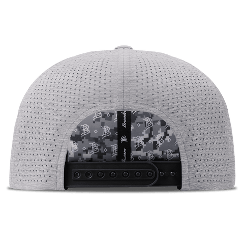 Alaska Patriot Series Elite Curved Back Heather Gray 