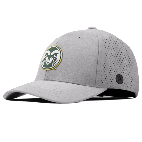 Colorado State University "Colorado State Team Logo" Elite Curved Heather Gray 