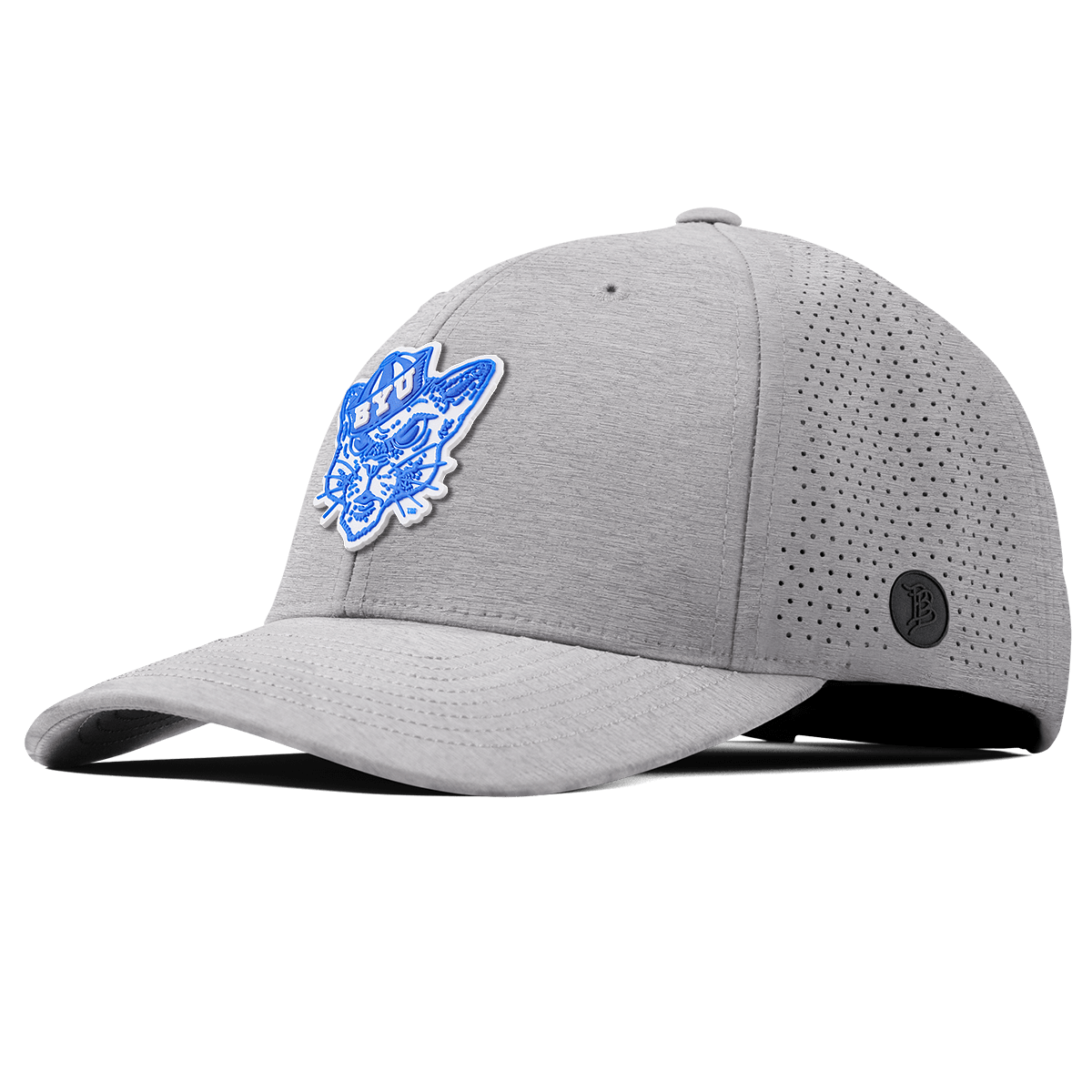 BYU "Cosmo The Cougar" Curved Elite Heather Gray