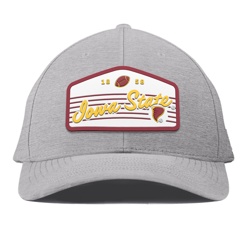 Iowa State University "Cyclones Football" Curved Elite Heather Gray