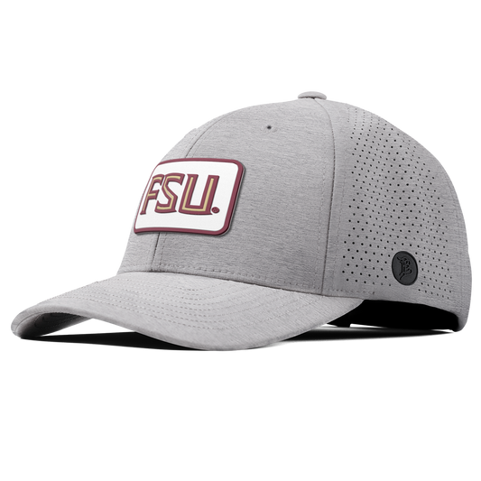 Florida State University "FSU Badge" Curved Elite Heather Gray