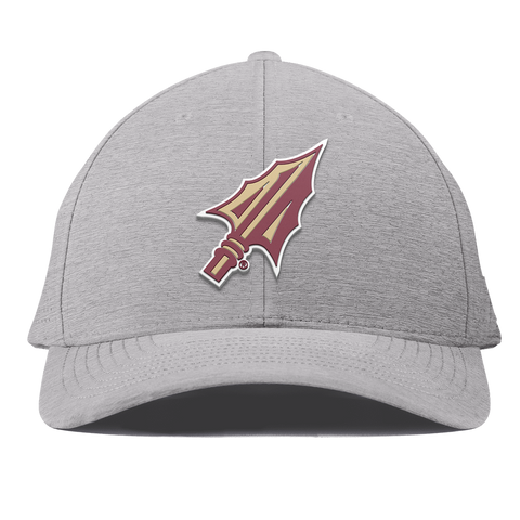 Florida State University "FSU Spear Tip" Curved Elite Heather Gray