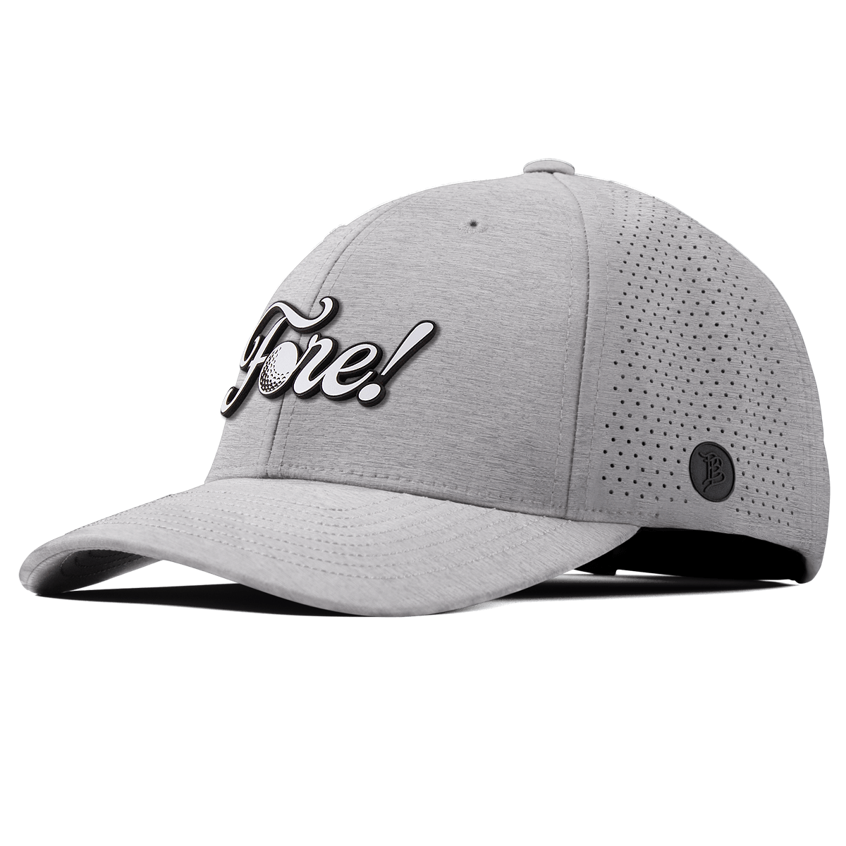 Fore! Elite Curved Heather Gray 