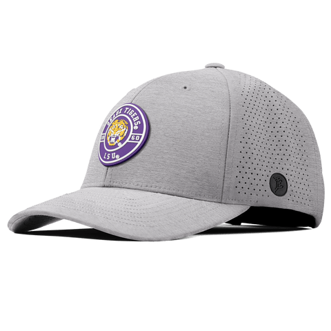 Louisiana State University "Geaux LSU Tigers" Curved Elite Heather Gray