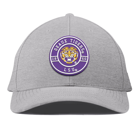 Louisiana State University "Geaux LSU Tigers" Curved Elite Heather Gray