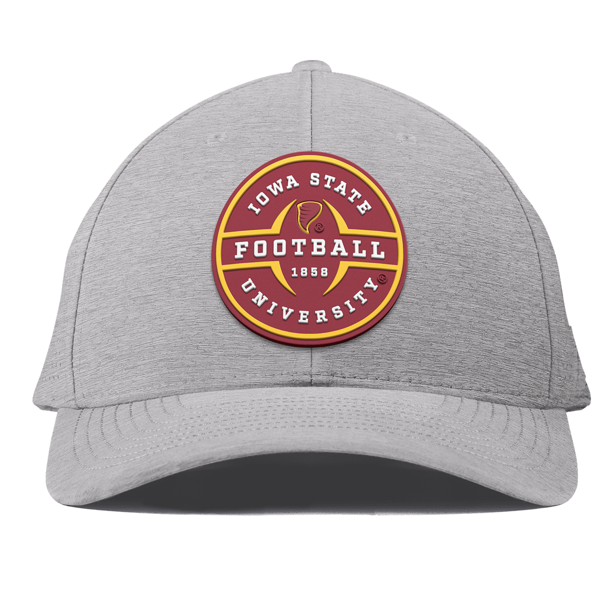 Iowa State University "Iowa State Football Legacy" Curved Elite Heather Gray