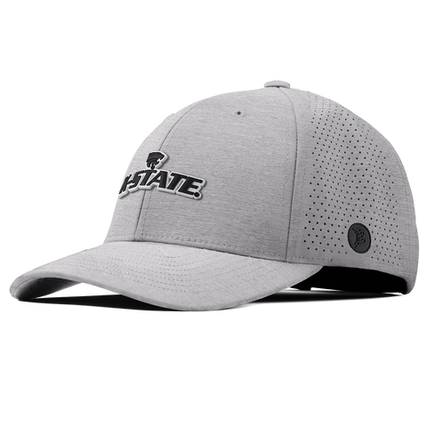 Kansas State "K-State Wildcat" Elite Curved Heather Gray