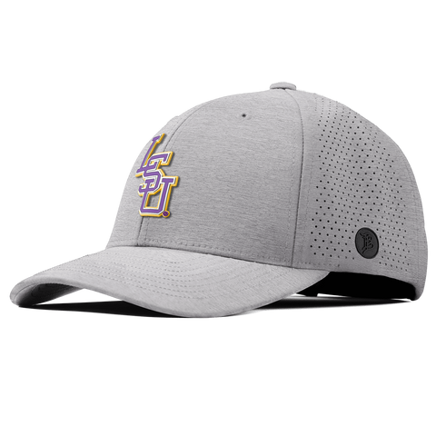 Louisiana State University "LSU Baseball Purple" Curved Elite Heather Gray