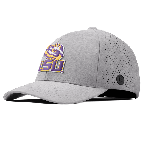 Louisiana State University "LSU Tiger Eye" Curved Elite Heather Gray