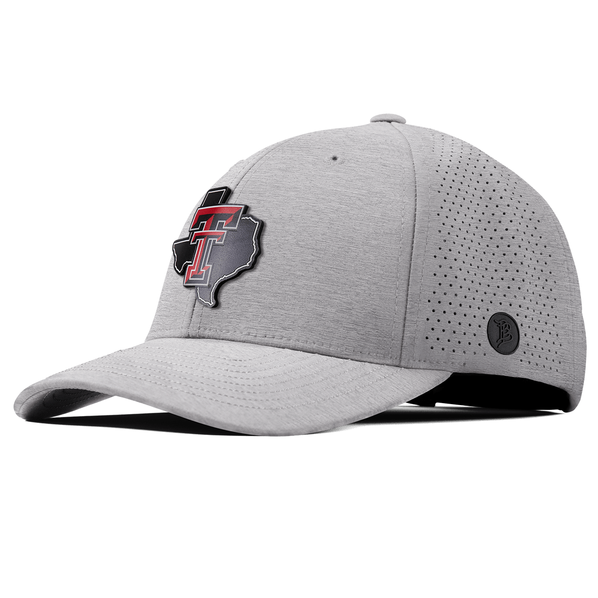 Texas Tech University "Lubbock Local" Curved Elite Heather Gray
