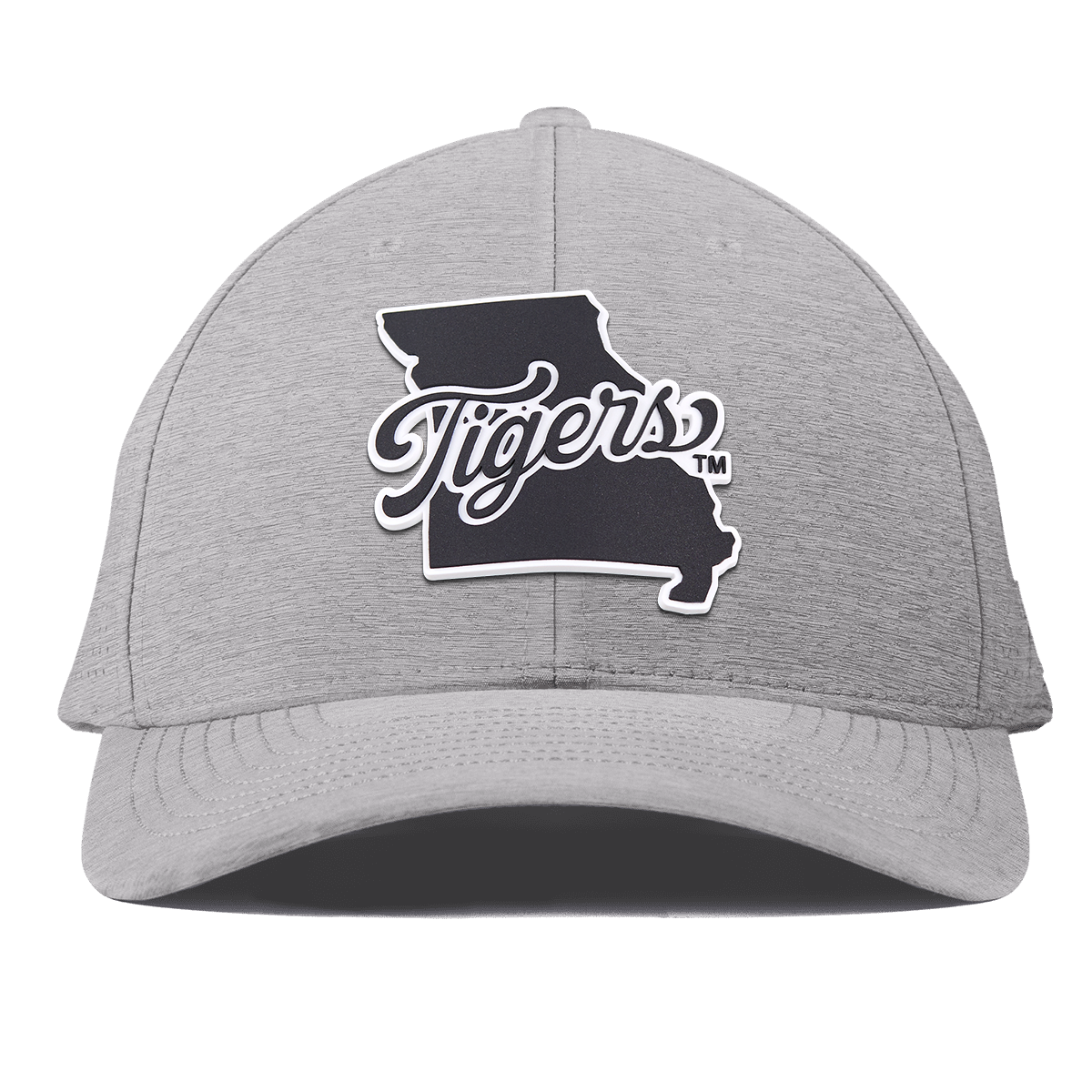 University of Missouri "Missouri Tigers State Script" Curved Elite Heather Gray