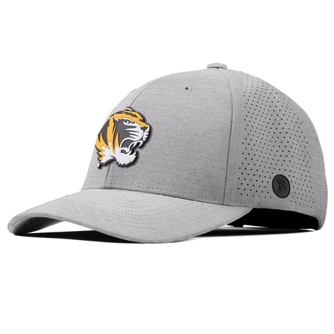 University of Missouri "Missouri Tigers Team Logo" Curved Elite Heather Gray