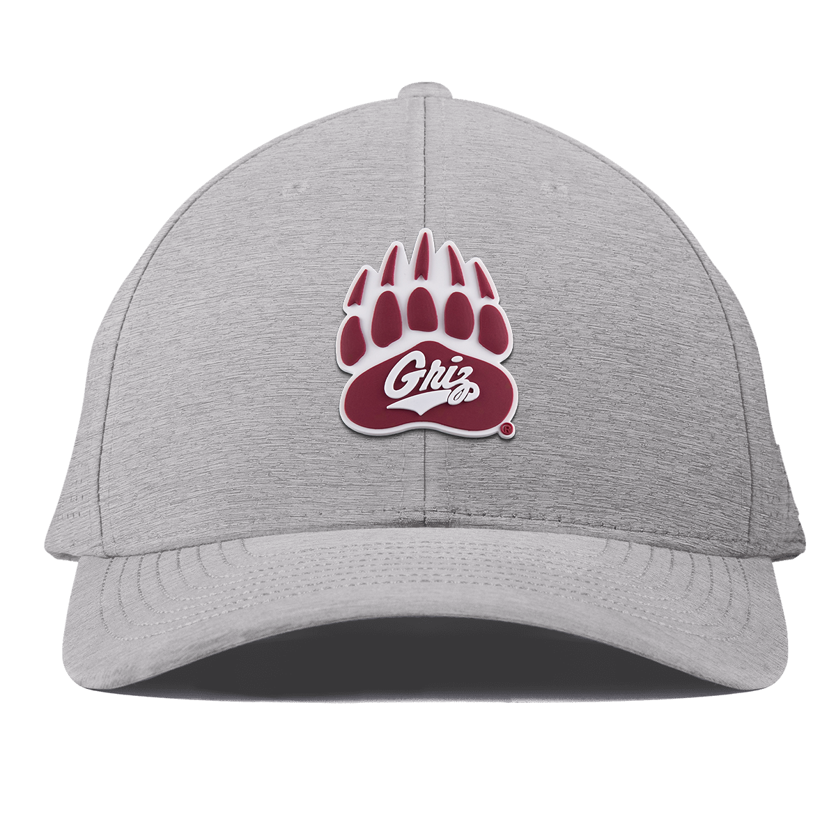 University of Montana "Montana Grizz" Curved Elite Heather Gray