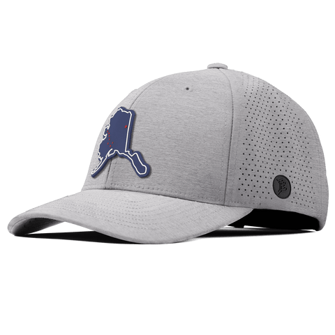 Alaska Patriot Series Elite Curved Heather Gray 