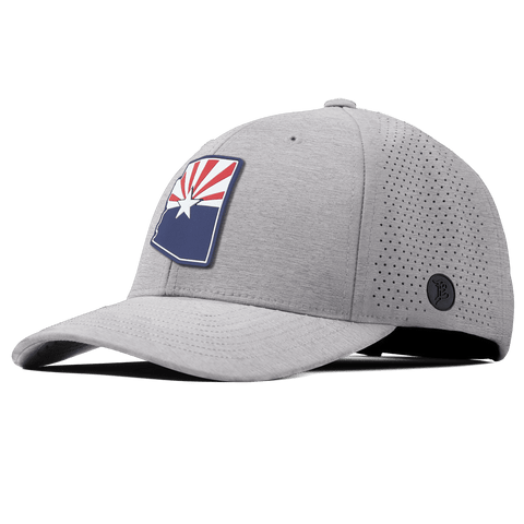 Arizona Patriot Series Elite Curved Heather Gray 