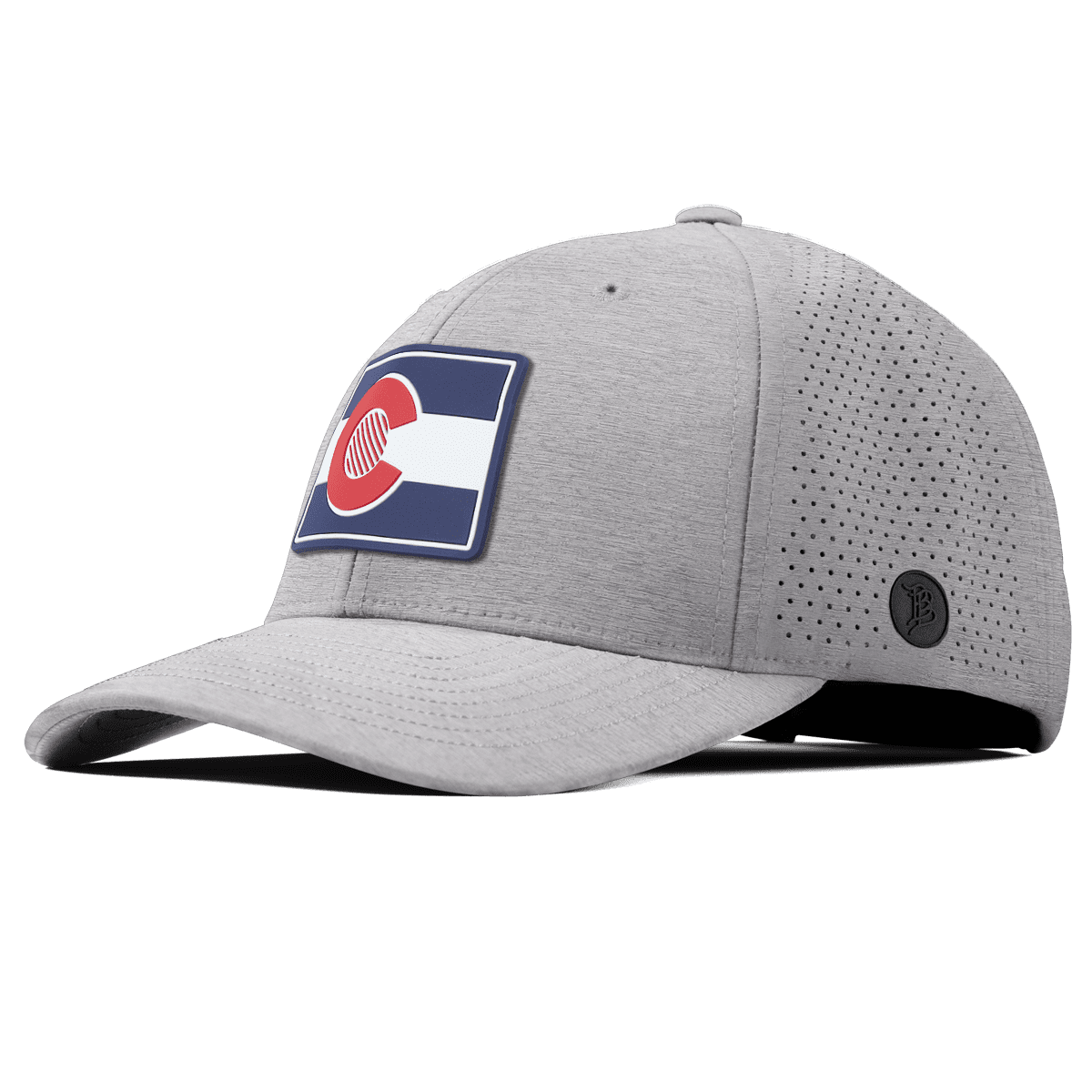 Colorado Patriot Series Elite Curved Heather Gray 