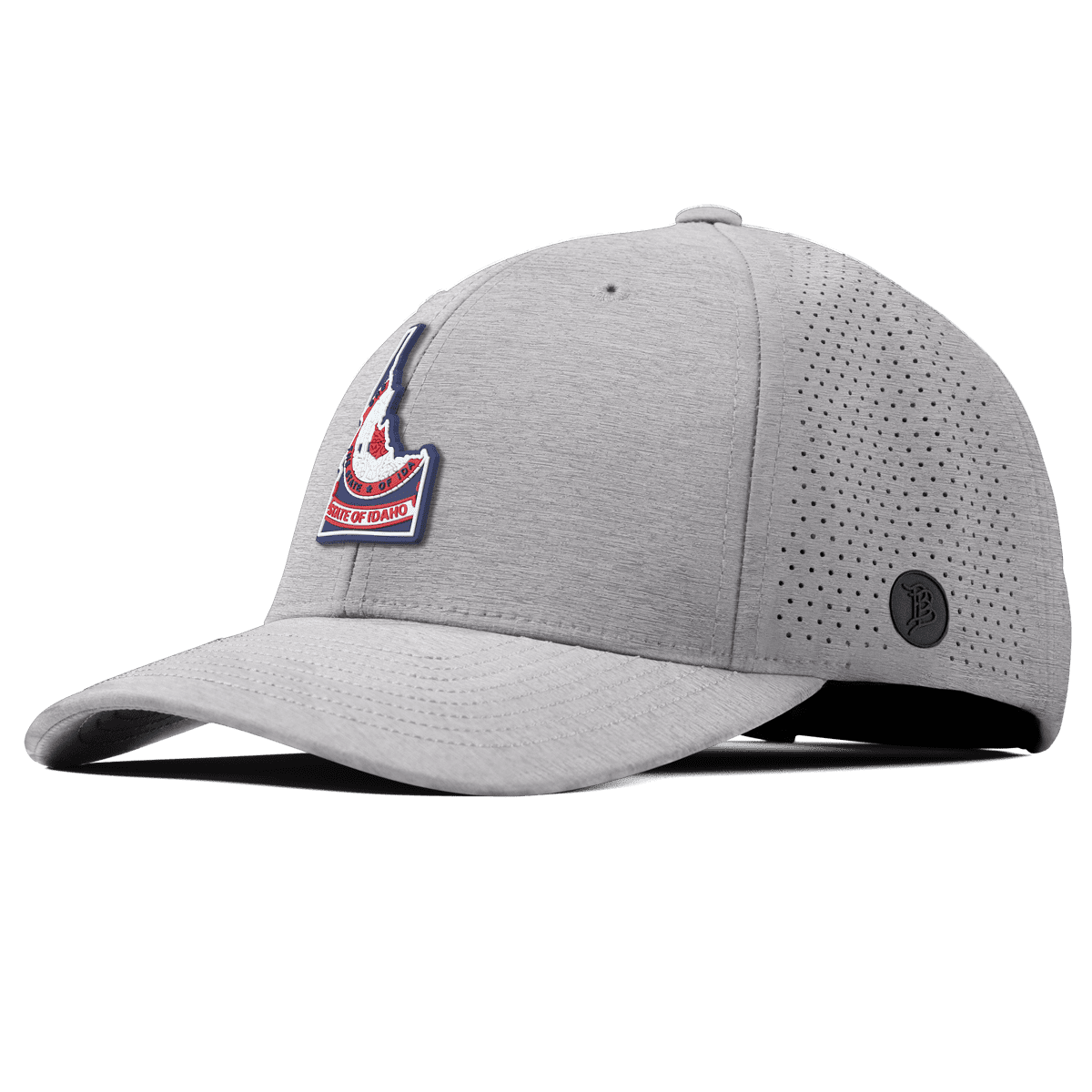 Idaho Patriot Series Elite Curved Heather Gray 