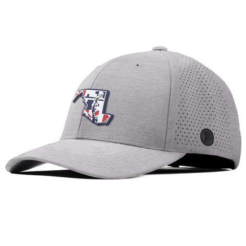 Maryland Patriot Series Elite Curved Heather Gray 