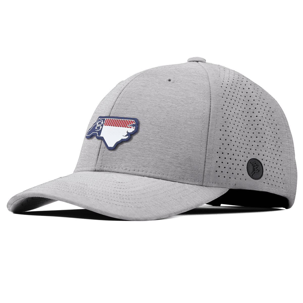 North Carolina Patriot Series Elite Curved Heather Gray 